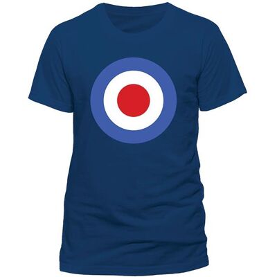 Pyramid Mod Target Navy Medium T-Shirt Pyramid Mod Target Navy Medium T-Shirt