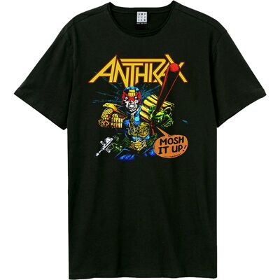 Anthrax: I Am the Law Amplified Vintage Black Medium t Shirt Anthrax: I Am the Law Amplified Vintage Black Medium t Shirt