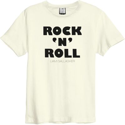 Liam Gallagher: Rock n Roll Amplified Vintage White x Large t Shirt Liam Gallagher: Rock n Roll Amplified Vintage White x Large t Shirt