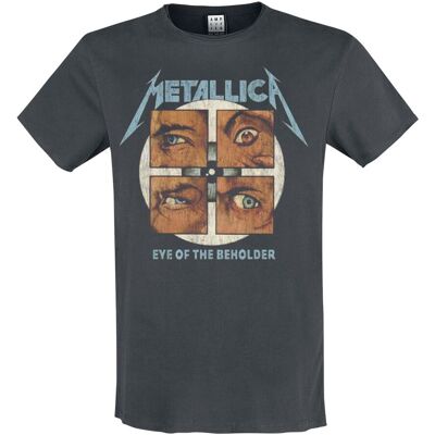 Metallica: - Eye of the Beholder Amplified Vintage Charcoal Xx Large T-Shirt Metallica: - Eye of the Beholder Amplified Vintage Charcoal Xx Large T-Shirt