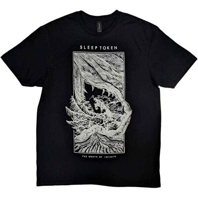 Sleep Token: Unisex T-Shirt/The Mouth Of Infinity (Black) (X-Large) Sleep Token: Unisex T-Shirt/The Mouth Of Infinity (Black) (X-Large)