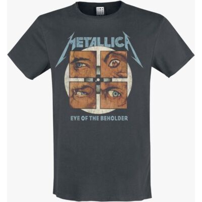 Metallica: Eye of the Beholder Amplified Large Vintage Charcoal t Shirt Metallica: Eye of the Beholder Amplified Large Vintage Charcoal t Shirt
