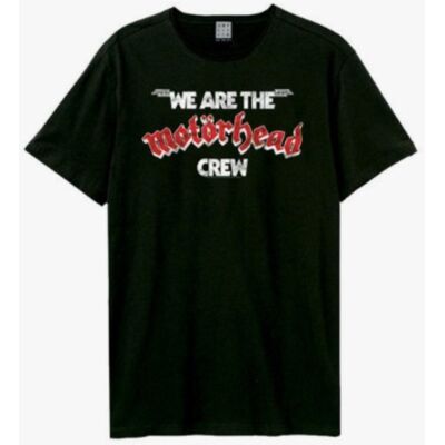 Motorhead: - Crew Amplified Medium Vintage Black t Shirt Motorhead: - Crew Amplified Medium Vintage Black t Shirt