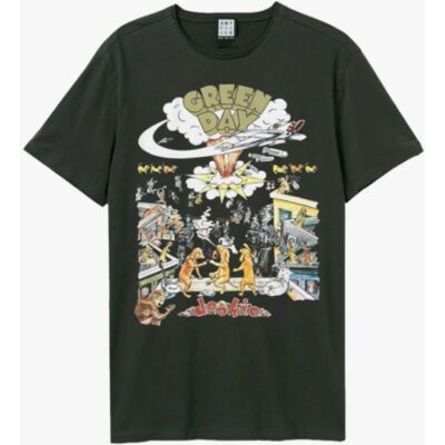 Greenday: - Dookie Amplified Vintage Charcoal x Large t Shirt Greenday: - Dookie Amplified Vintage Charcoal x Large t Shirt