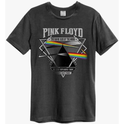 Pink Floyd: - 72 Tour Amplified Vintage Charcoal Large T-Shirt Pink Floyd: - 72 Tour Amplified Vintage Charcoal Large T-Shirt