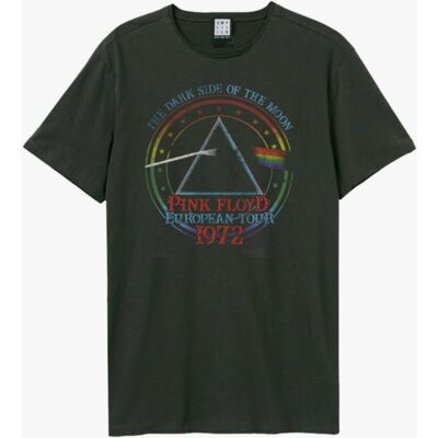 Pink Floyd: - 1972 Tour Amplified Vintage Charcoal Xx Large t Shirt Pink Floyd: - 1972 Tour Amplified Vintage Charcoal Xx Large t Shirt
