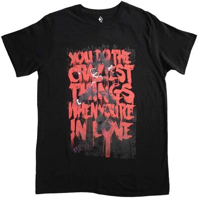 DC Comics: Unisex T-Shirt/Harley Craziest Things (Black) (Small) DC Comics: Unisex T-Shirt/Harley Craziest Things (Black) (Small)