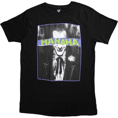 DC Comics: Unisex T-Shirt/Joker Hahaha Eyes (Black) (X-Large) DC Comics: Unisex T-Shirt/Joker Hahaha Eyes (Black) (X-Large)