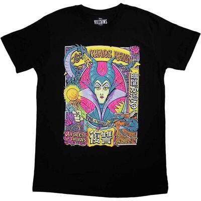 Maleficent: Unisex T-Shirt/Sleeping Beauty Let Chaos Reign (Black) (Medium) Maleficent: Unisex T-Shirt/Sleeping Beauty Let Chaos Reign (Black) (Medium)