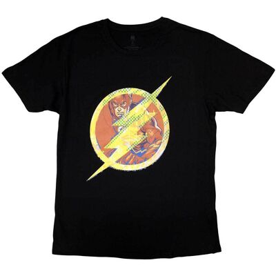 DC Comics: Unisex T-Shirt/The Flash - Logo (Black) (Large) DC Comics: Unisex T-Shirt/The Flash - Logo (Black) (Large)