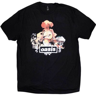 Oasis: Unisex T-Shirt/Atomic Collage (Black) (Small) Oasis: Unisex T-Shirt/Atomic Collage (Black) (Small)