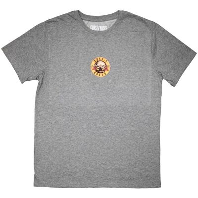 Guns N Roses: Guns N' Roses Unisex T-Shirt/Mini Circle Logo (Grey) (Small) Guns N Roses: Guns N' Roses Unisex T-Shirt/Mini Circle Logo (Grey) (Small)