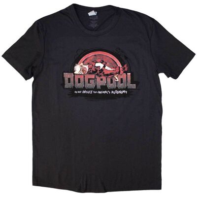 Marvel Comics: Unisex T-Shirt/Deadpool Dogpool Autonomy (Charcoal Grey) (Medium) Marvel Comics: Unisex T-Shirt/Deadpool Dogpool Autonomy (Charcoal Grey) (Medium)