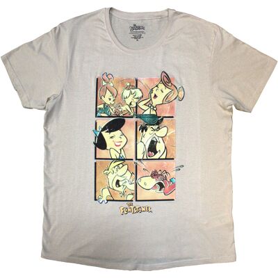 The Flintstones: Unisex T-Shirt/Flintstones Grid (Sand) (Medium) The Flintstones: Unisex T-Shirt/Flintstones Grid (Sand) (Medium)