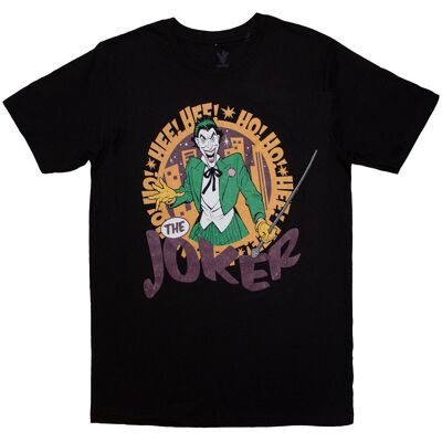 DC Comics: Unisex T-Shirt/Hee Hee! Joker (Black) (XX-Large) DC Comics: Unisex T-Shirt/Hee Hee! Joker (Black) (XX-Large)