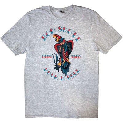 Bon Scott Modell S - Rock N Roll T-Shirt - T-Shirt Bon Scott Modell S - Rock N Roll T-Shirt - T-Shirt