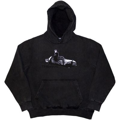 The 1975: Unisex Stone Wash Pullover Hoodie/Car Photo (Charcoal Grey) (Wash Collection) (Large) The 1975: Unisex Stone Wash Pullover Hoodie/Car Photo (Charcoal Grey) (Wash Collection) (Large)