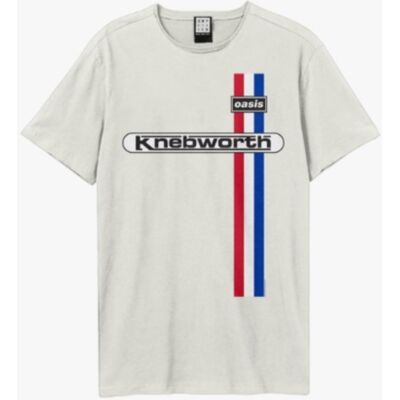 Oasis: Knebworth Amplified Vintage White Xx Large t Shirt Oasis: Knebworth Amplified Vintage White Xx Large t Shirt