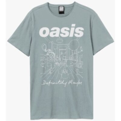 Oasis: Definitely Maybe Amplified Vintage Strange Blue x Large t Shirt Oasis: Definitely Maybe Amplified Vintage Strange Blue x Large t Shirt