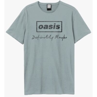 Oasis: Definitely Maybe Distressed Amplified Vintage Strange Blue Small t Shirt Oasis: Definitely Maybe Distressed Amplified Vintage Strange Blue Small t Shirt
