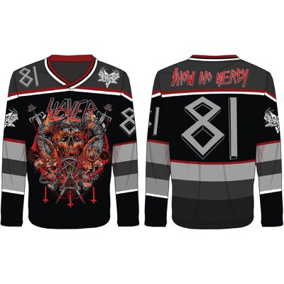 Amplified Slayer: Show No Mercy 81 Hockey Jersey Small Amplified Slayer: Show No Mercy 81 Hockey Jersey Small