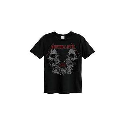 Metallica: - Birth School Amplified Vintage Black Small T-Shirt Metallica: - Birth School Amplified Vintage Black Small T-Shirt