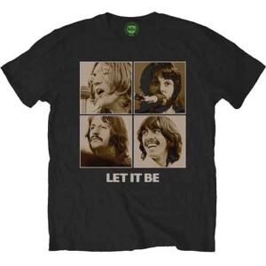 HeyRusty The Beatles - Låt det vara sepia Svart T-shirt HeyRusty The Beatles - Låt det vara sepia Svart T-shirt