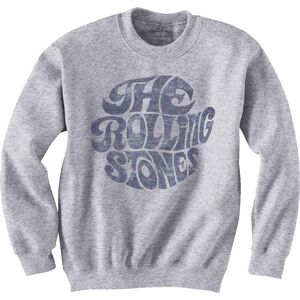 The Rolling Stones: Unisex Sweatshirt/Vintage 70s Logo (Grey) (X-Small) The Rolling Stones: Unisex Sweatshirt/Vintage 70s Logo (Grey) (X-Small)