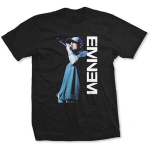 Eminem: Unisex T-Shirt/Mic. Pose (Black) (X-Large) Eminem: Unisex T-Shirt/Mic. Pose (Black) (X-Large)