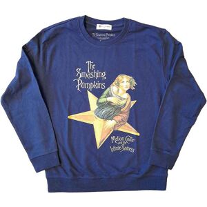 The Smashing Pumpkins: Unisex Sweatshirt/Mellon Collie (Navy Blue) (X-Large) The Smashing Pumpkins: Unisex Sweatshirt/Mellon Collie (Navy Blue) (X-Large)