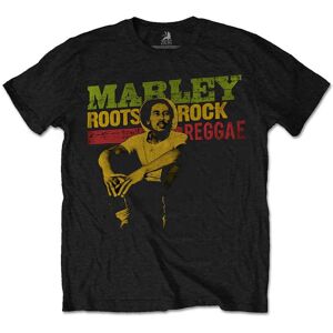 Bob Marley: Unisex T-Shirt/Roots, Rock, Reggae (Black) (XX-Large) Bob Marley: Unisex T-Shirt/Roots, Rock, Reggae (Black) (XX-Large)
