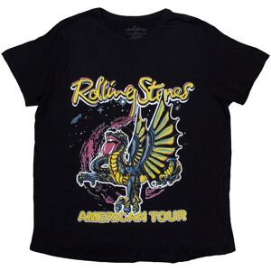 The Rolling Stones Svart T-shirt American Tour Dragon - Rock The Rolling Stones Svart T-shirt American Tour Dragon - Rock