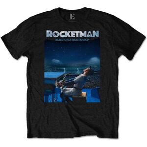 Elton John: Unisex T-Shirt/Rocketman Starry Night (Black) (XX-Large) Elton John: Unisex T-Shirt/Rocketman Starry Night (Black) (XX-Large)