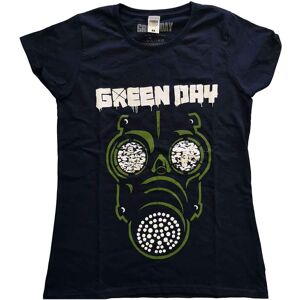 Green Day: Ladies T-Shirt/Green Mask (Navy Blue) (XX-Large) Green Day: Ladies T-Shirt/Green Mask (Navy Blue) (XX-Large)