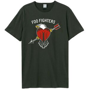 Foo Fighters: Eagle Tattoo Amplified Vintage Charcoal x Large t Shirt Foo Fighters: Eagle Tattoo Amplified Vintage Charcoal x Large t Shirt