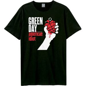 Greenday: - American Idiot Amplified Xx Large Vintage Black t Shirt Greenday: - American Idiot Amplified Xx Large Vintage Black t Shirt