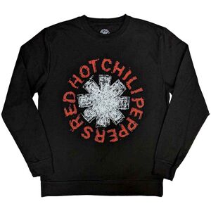 Red Hot Chili Peppers: Unisex Sweatshirt/Scribble Asterisk (Black) (Large) Red Hot Chili Peppers: Unisex Sweatshirt/Scribble Asterisk (Black) (Large)