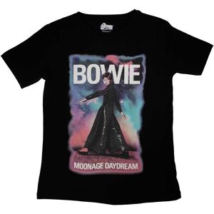 David Bowie: Ladies T-Shirt/Moonage 11 Fade (Black) (Large) David Bowie: Ladies T-Shirt/Moonage 11 Fade (Black) (Large)