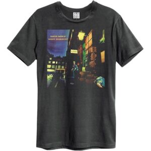 David Bowie: - Ziggy Stardust Amplified Vintage Charcoal Large t Shirt David Bowie: - Ziggy Stardust Amplified Vintage Charcoal Large t Shirt