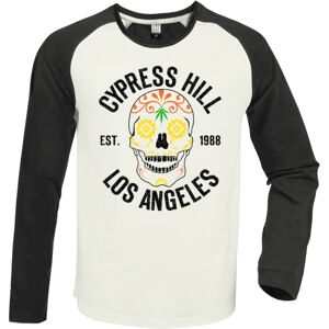 Amplified Cypress Hill: Floral Skull Vintage White / Charcoal Xx Large Baseball Jersey Amplified Cypress Hill: Floral Skull Vintage White / Charcoal Xx Large Baseball Jersey
