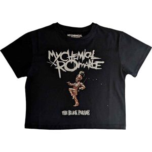 My Chemical Romance: Ladies Crop Top/The Black Parade (Black) (Small) My Chemical Romance: Ladies Crop Top/The Black Parade (Black) (Small)