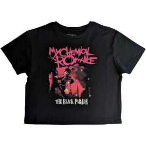 My Chemical Romance: Ladies Crop Top/March (Black) (Small) My Chemical Romance: Ladies Crop Top/March (Black) (Small)