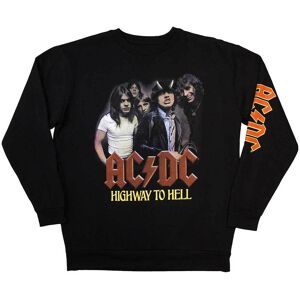 AC/DC: Unisex Sweatshirt/H2H Band (Black) (Sleeve Print) (Large) AC/DC: Unisex Sweatshirt/H2H Band (Black) (Sleeve Print) (Large)