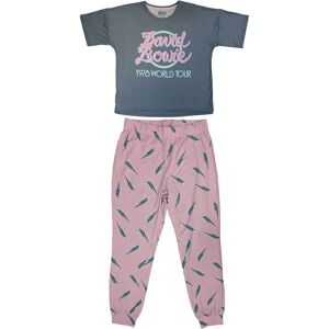 David Bowie: Ladies Pyjamas/1978 World Tour (Blue & Pink) (Small) David Bowie: Ladies Pyjamas/1978 World Tour (Blue & Pink) (Small)