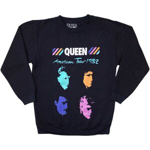 Queen: Unisex Sweatshirt/American Tour 1982 (Navy Blue) (Oversized) (Small) Queen: Unisex Sweatshirt/American Tour 1982 (Navy Blue) (Oversized) (Small)