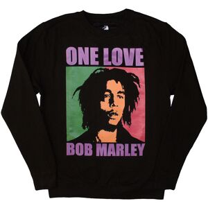 Bob Marley: Unisex Sweatshirt/One Love (Black) (Oversized) (Medium) Bob Marley: Unisex Sweatshirt/One Love (Black) (Oversized) (Medium)