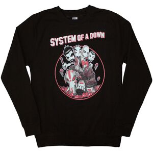 System Of A Down: Unisex Sweatshirt/Mushroom People (Black) (XX-Large) System Of A Down: Unisex Sweatshirt/Mushroom People (Black) (XX-Large)