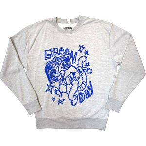 Green Day: Unisex Sweatshirt/Cat Blaster (Grey) (XX-Large) Green Day: Unisex Sweatshirt/Cat Blaster (Grey) (XX-Large)