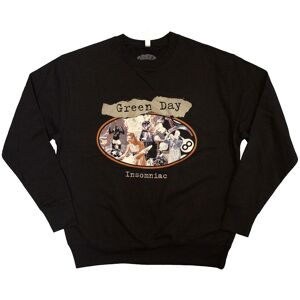 Green Day: Unisex Sweatshirt/Insomniac (Black) (Medium) Green Day: Unisex Sweatshirt/Insomniac (Black) (Medium)