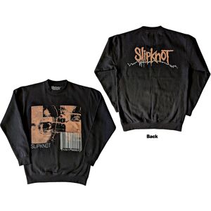 Slipknot: Unisex Sweatshirt/The End, So Far Faces & Barcode (Black) (Back Print) (Large) Slipknot: Unisex Sweatshirt/The End, So Far Faces & Barcode (Black) (Back Print) (Large)